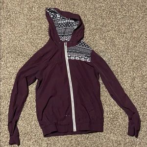 Maroon Bomber Jacket